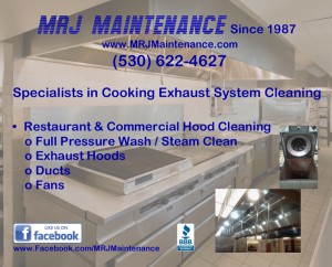 Restaurant-Hood-Cleaning, Commercial-Hood-Cleaning, Sacramento, Northern-California